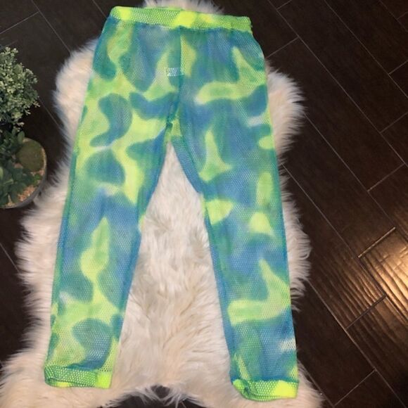 Love Nation tie dye fishnet pants sz 3XL - Picture 2 of 6